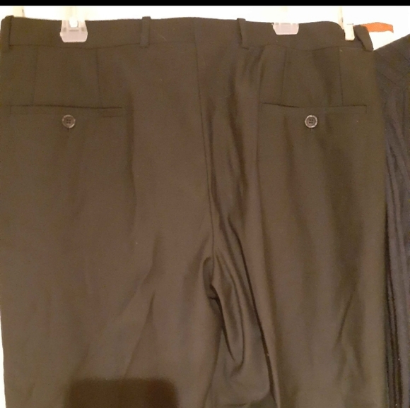 Men's Gala Black Stretch Dress Pant 36/30 Stetch Blend Lightweight - Picture 4 of 10